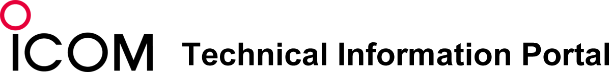 Icom Technical Information Portal